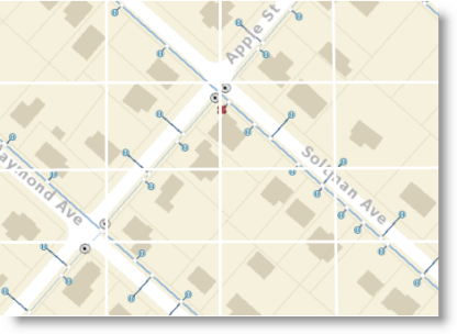 Map services are delivered as tiles on the web.